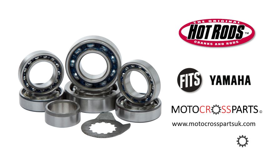 YAMAHA YZ HOT RODS TRANSMISSION BEARING KIT HR TBK At Motocross Parts UK