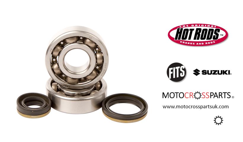Suzuki RM125 Main Crank Bearings and Seals kit 03 04 05 06 07 08