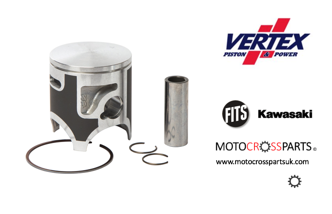 Vertex 23637B Vertex Performance Piston Kit Compatible with/Replacement for 2001-2016 Kawasaki Kx 85 