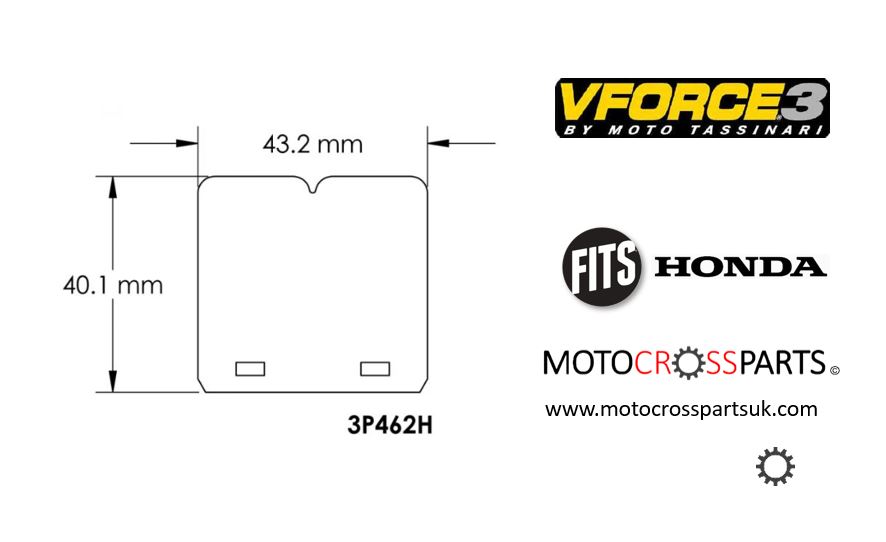 Replacement Reed Petals Honda CR80 CR85 VForce3 CR 80 + CR 85 V Force