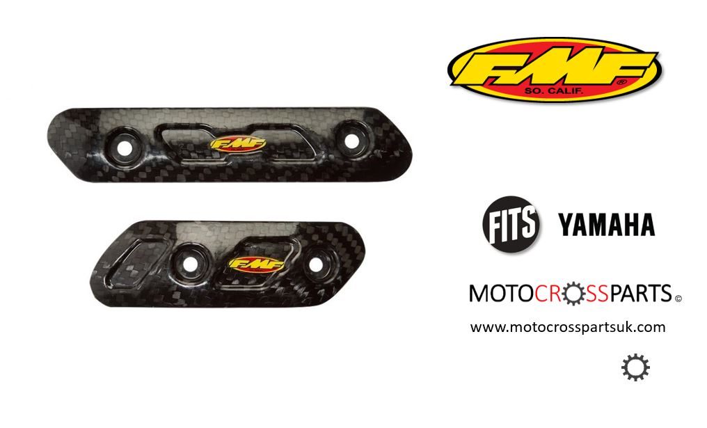 FMF YAMAHA HEAT SHIELD (latest) (040674) | at Motocross Parts UK |  Motocross Parts UK