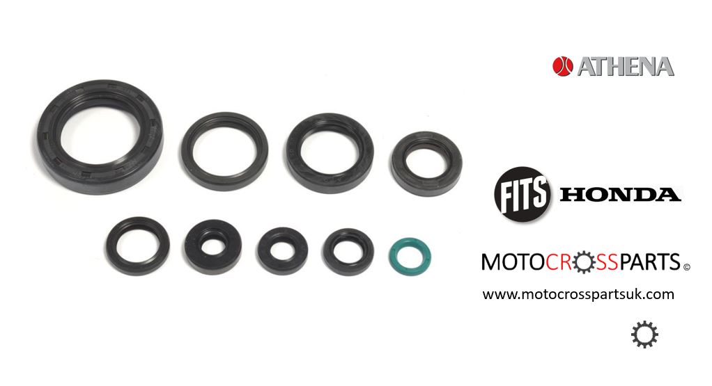HONDA CR 250 1985 - 1991 FULL ENGINE OIL SEAL KIT