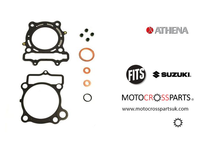 Suzuki RMZ 250 2007-2009 Top End Gasket Kit Inc. Valve Stem Seals