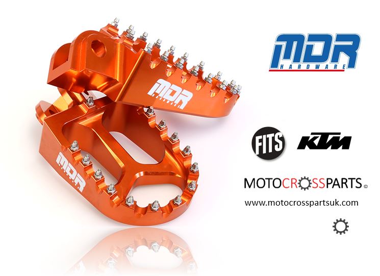 MDR Pro Series Motocross Footpegs KYM SX/SXF (98-ON)