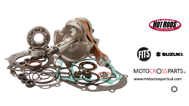 Bottom End Engine Rebuild Kit Suzuki DRZ400 2000-2015 Con Rod Gaskets Bearings 