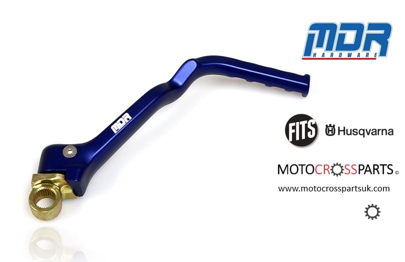 MDR Products Motocross Kick Starter Blue Fits Husqvarna TC85 2014-ONWARDS