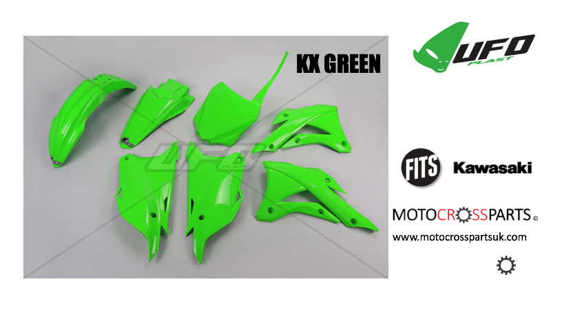 UFO PLASTIC KIT KAWASAKI PLASTIC KIT 85 (14-20) (All Colours) (KAKIT222-026) | Motocross Parts UK | Motocross Parts UK