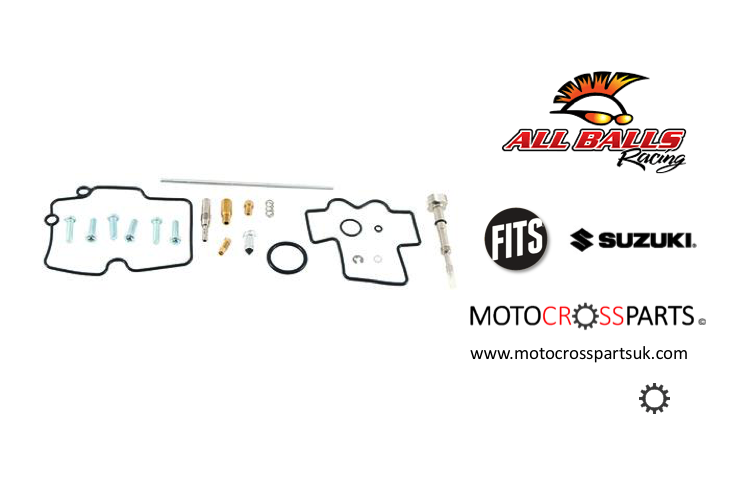Alle Bälle Vergaser-Reparatur-Kit 26–1490 Für Suzuki RMZ250 2004–2006 – Inkl. Dichtungen, Düsen, Nadeln & Mehr