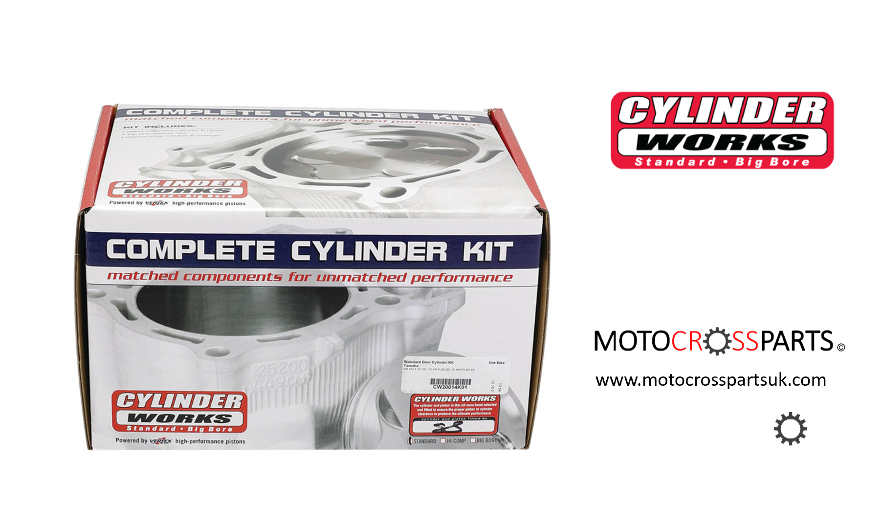 YAMAHA YZF 450 20202021 WRF 450 2021 97mm STANDARD COMPRESSION