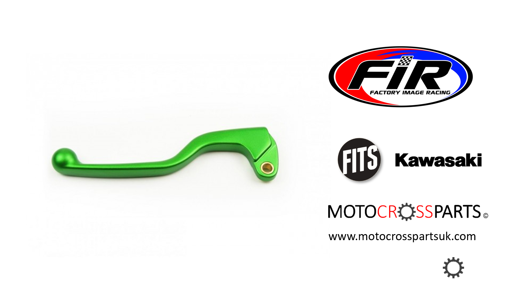 CLUTCH LEVER (REGULAR) KAWASAKI KX65 KX85 KX100 KX125 KX250 GREEN at