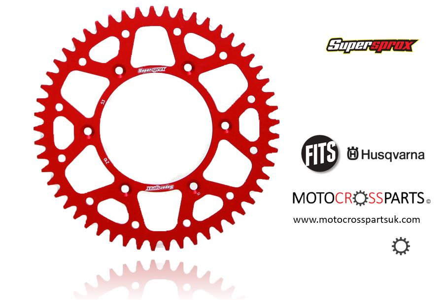 Supersprox Rear Aluminium Sprocket Husqvarna (all models up to 2013)