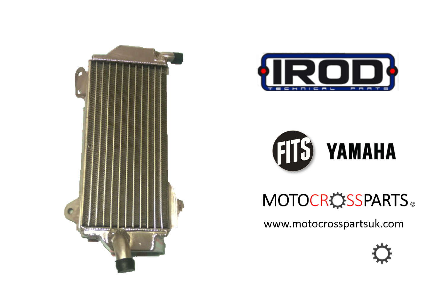 Nueva mano izquierda IROD Radiador Yamaha YZF 250 19 450 18-19 Aluminio Motocross 