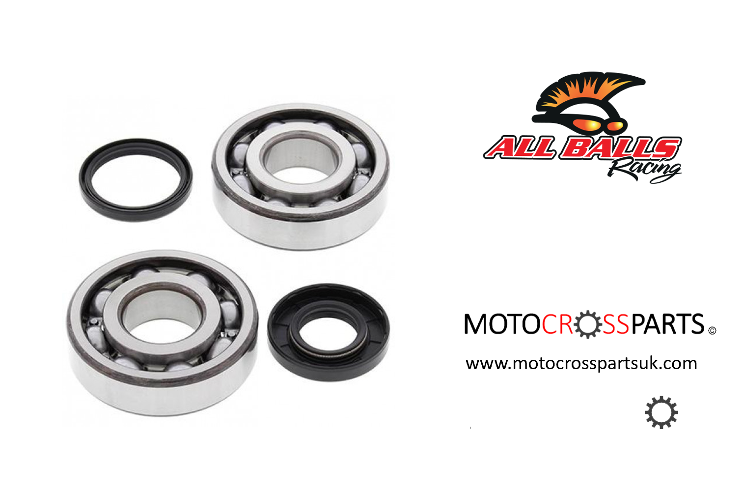 Main (Crank) Bearings and Seals Kit Husqvarna CR125 CR250 WR125 WR250