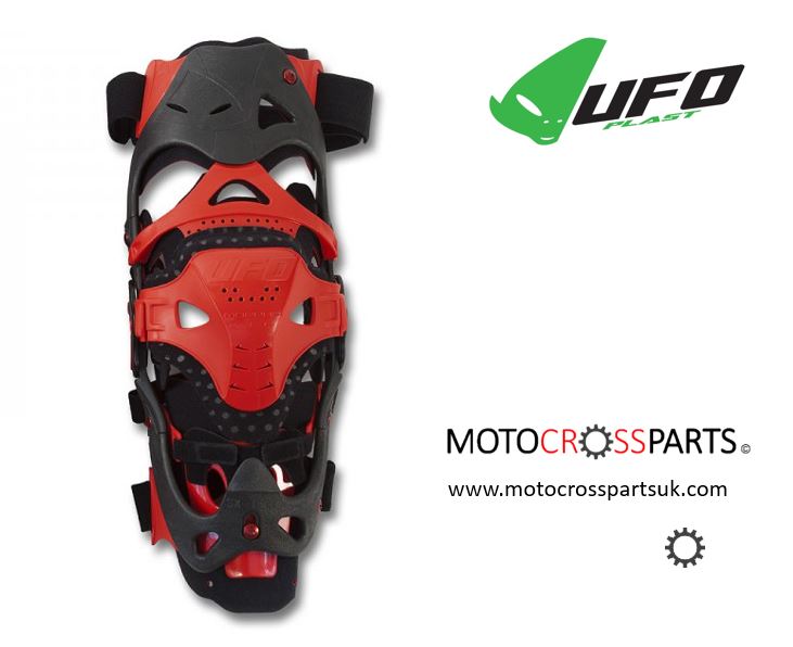UFO Morpho Fit Knee Brace (Left Side) Red