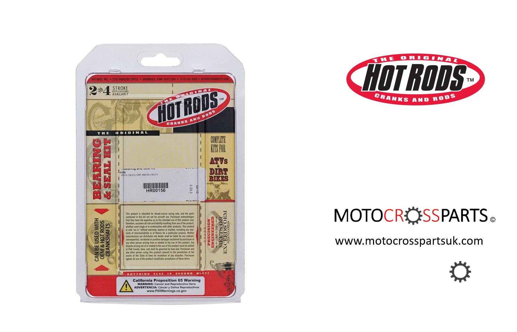 Main (Crank) Bearings and Seals Kit Honda CRF250R 20182024 / CRF250RX