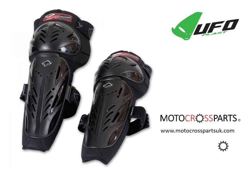 UFO Limited Knee/Shin Guards One Size Fits All - Black