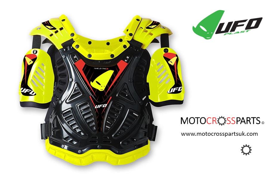 Motocross Reactor Chest Protector neon orange - Ufo Plast